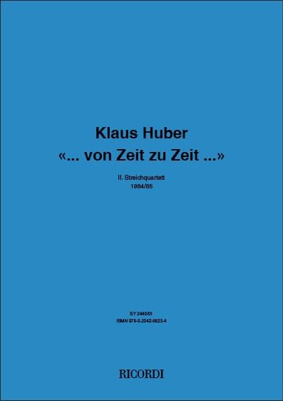 «... von Zeit zu Zeit ...»